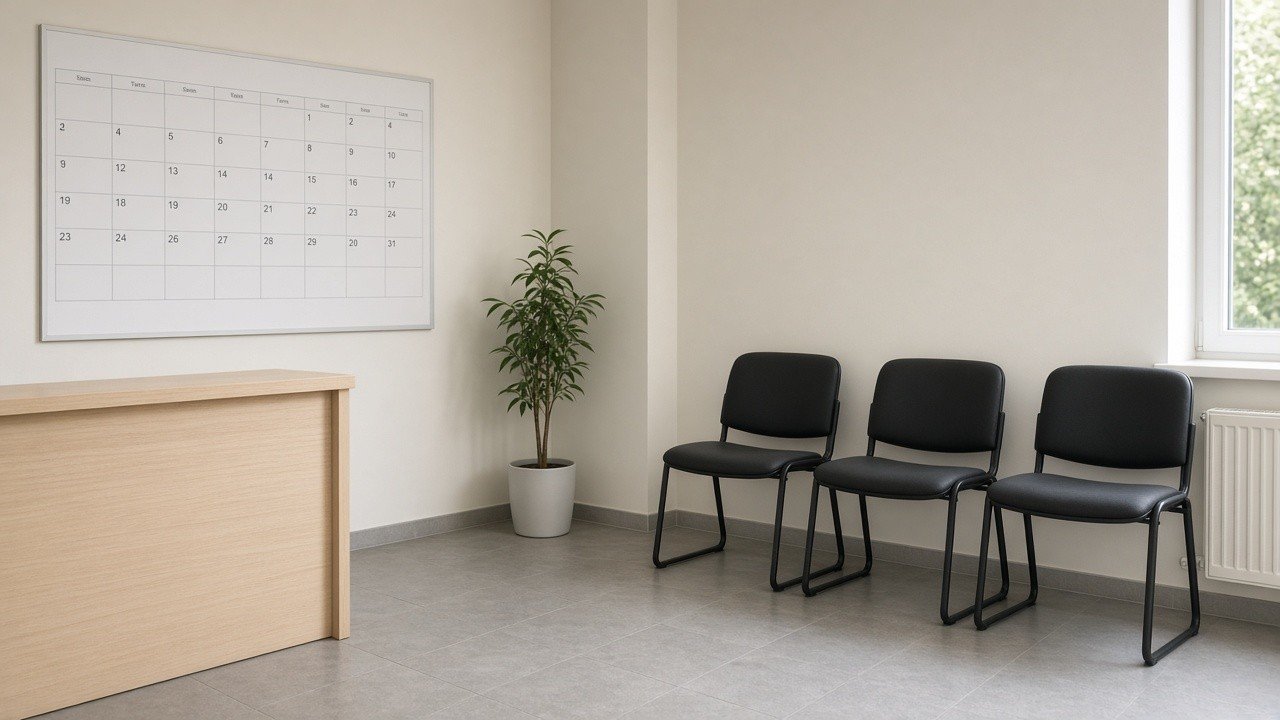 Clinic waiting area