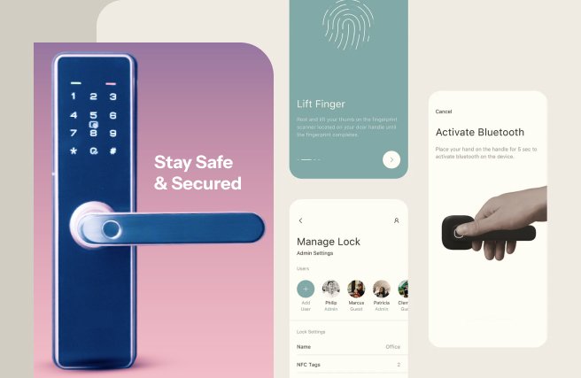 IoT secure access for buildings gyms and lifts